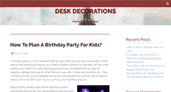 Desktop Screenshot of deskdecorations.com